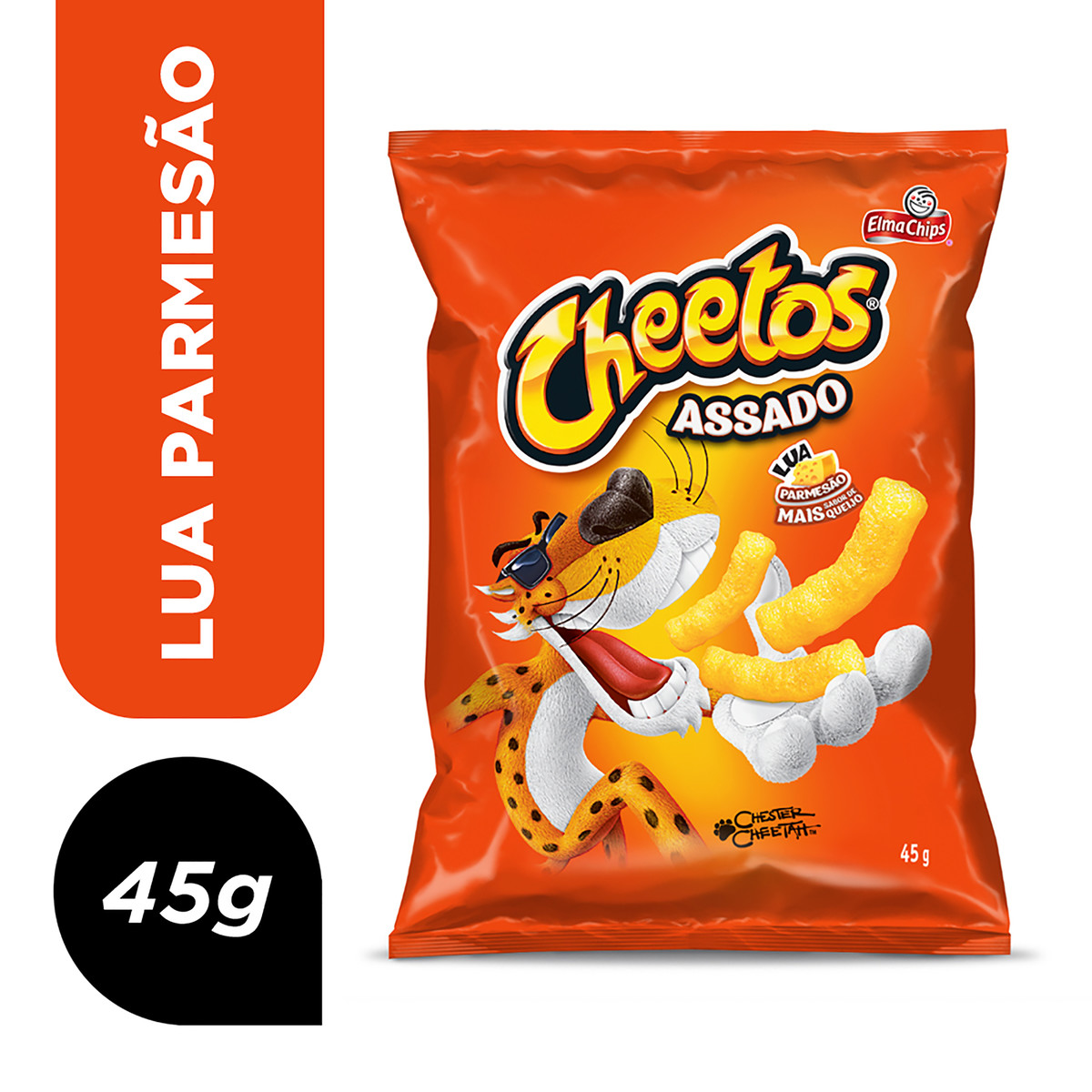 Salgadinho de Milho Lua de Parmesão Cheetos Elma Chips 35g