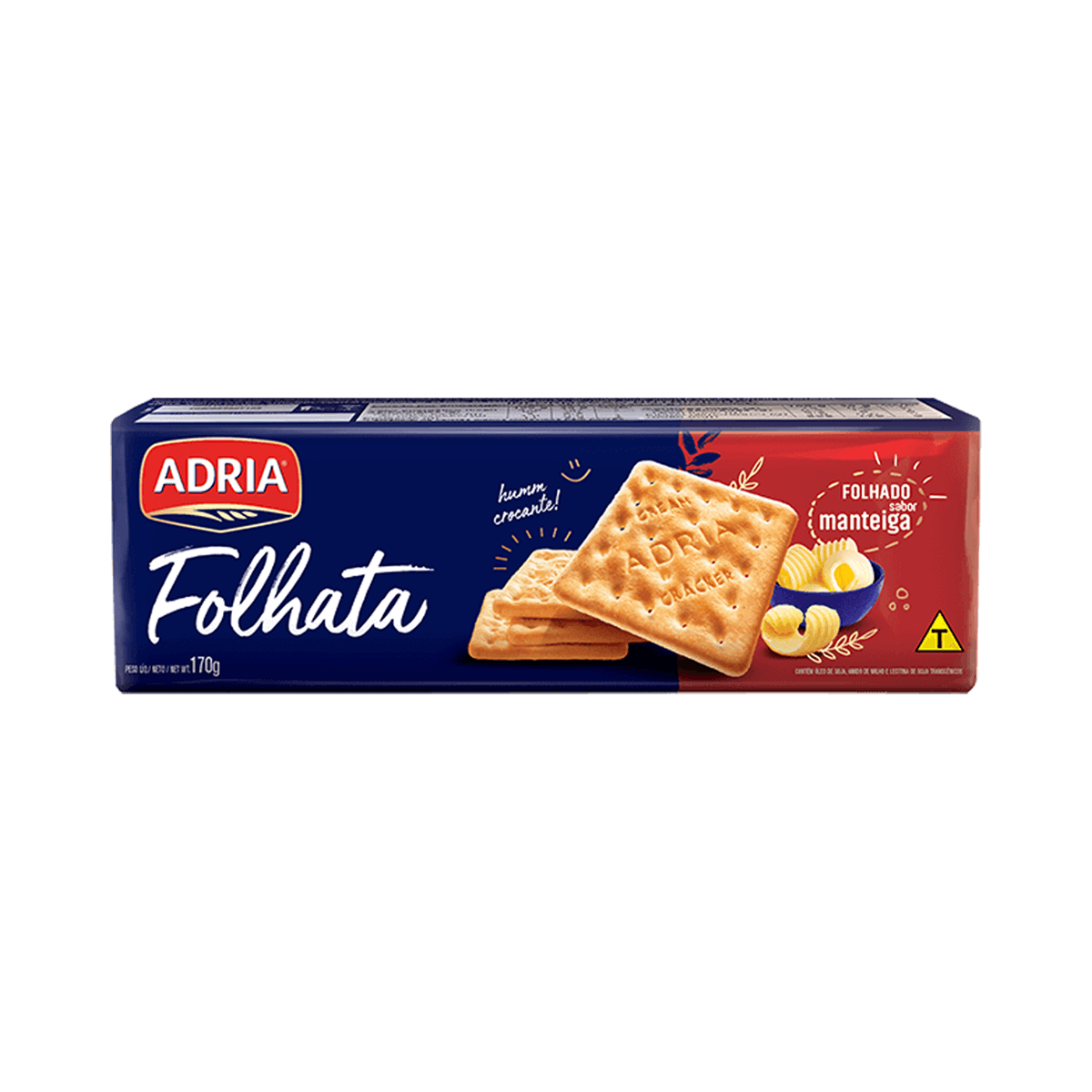 Bisocito Folhado Cream Cracker Manteiga Adria 170g