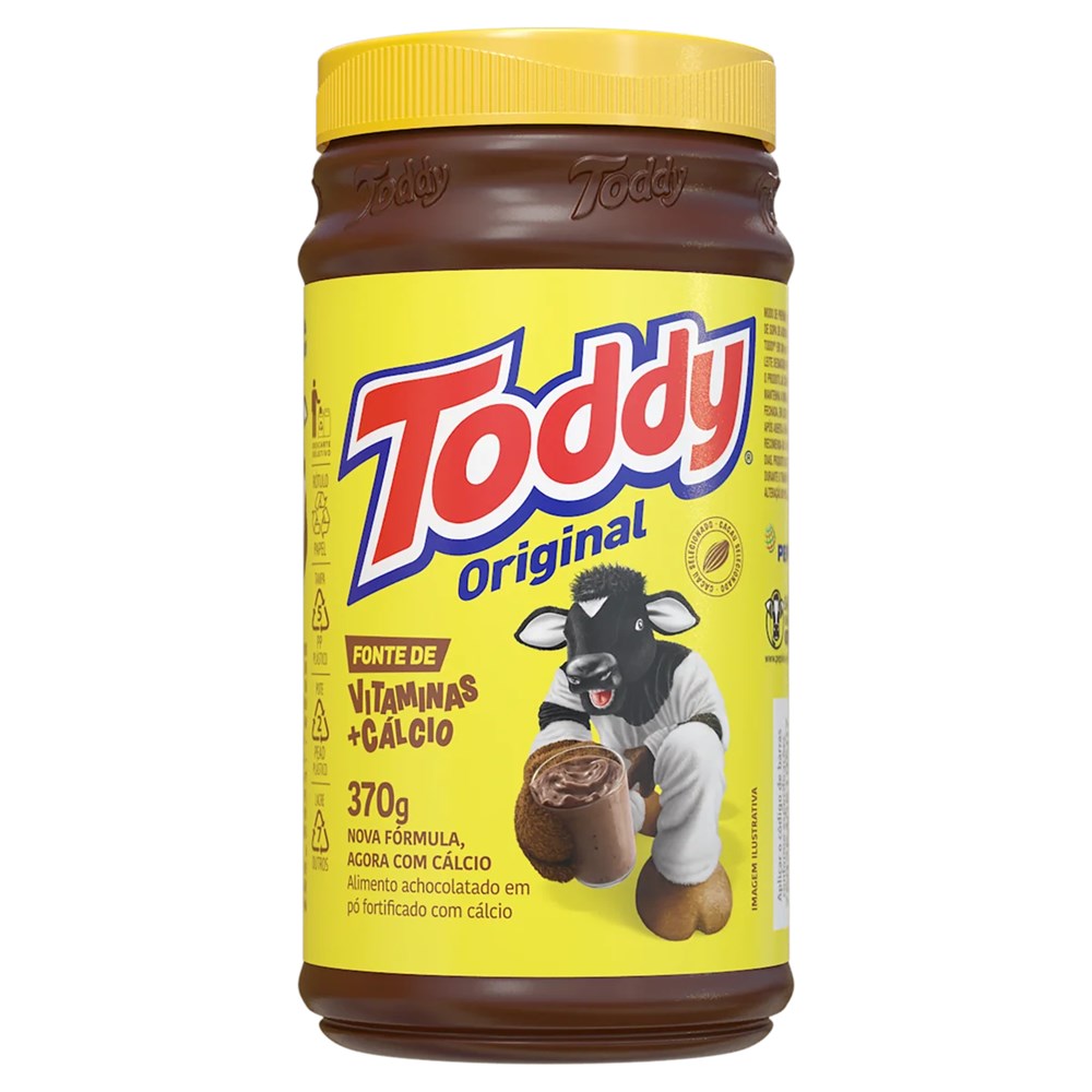 Achocolatado erm Pó Original Toddy 370g