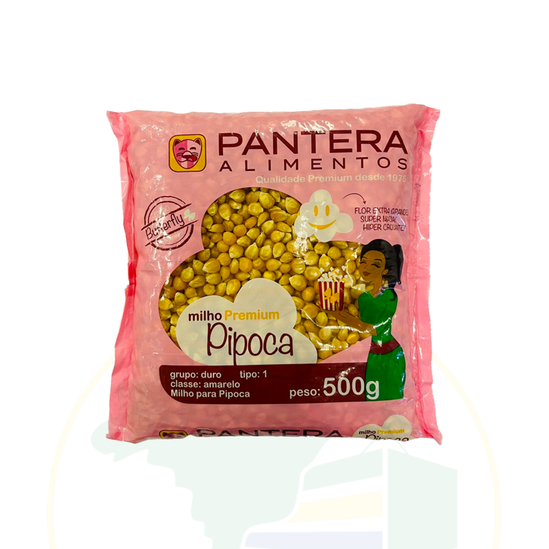 Milho de Pipoca Premium Pantera 500g
