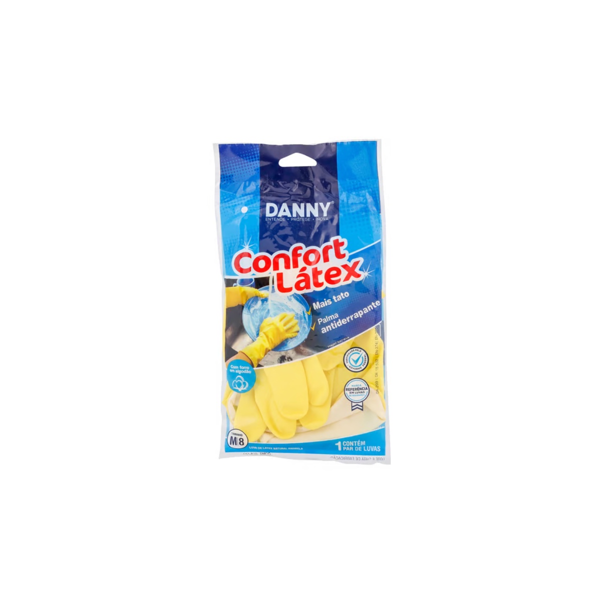 Luva Latex Médio Danny
