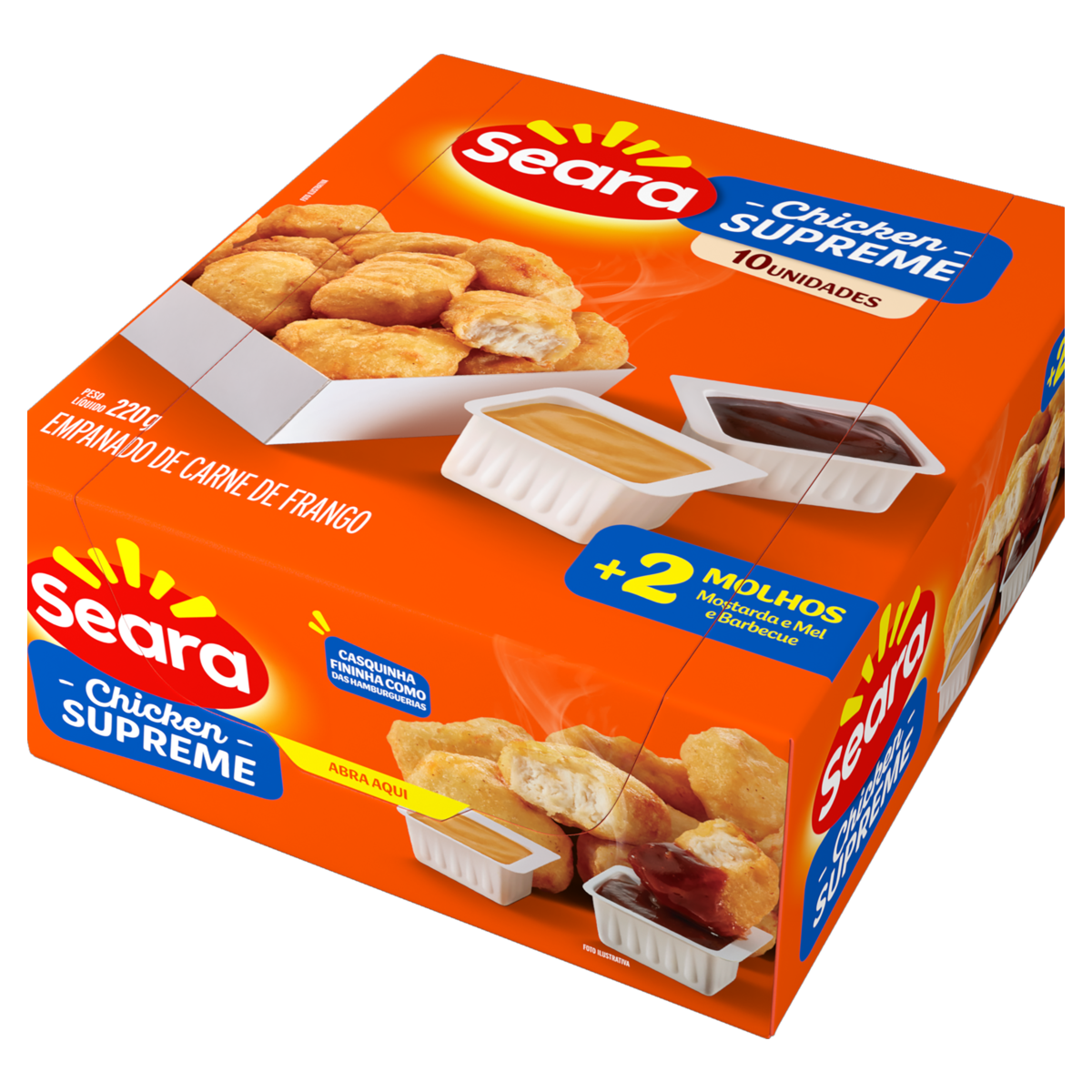 Empanado de Frango Chicken Supreme com Molho Seara 220g