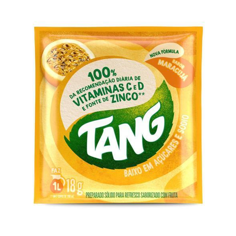 Refresco em Pó Tang Maracujá 18g
