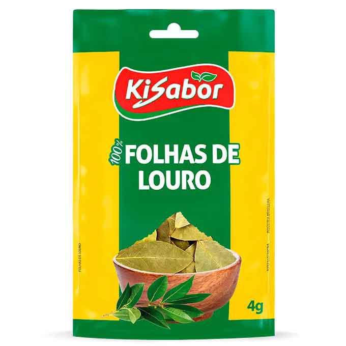 Folhas de Louro Kisabor 4g