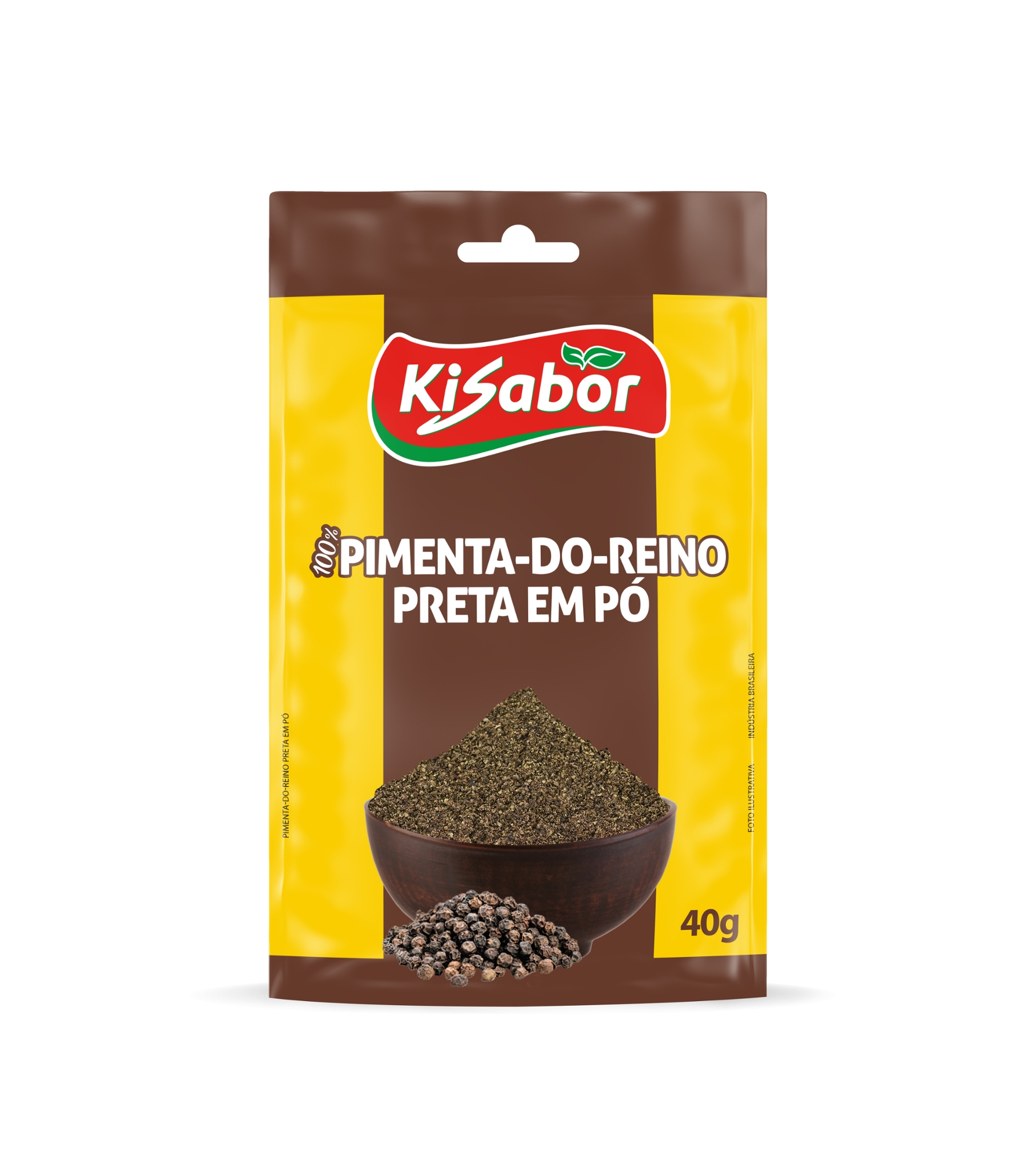 pimenta do Reino em Pó Kisabor 40g