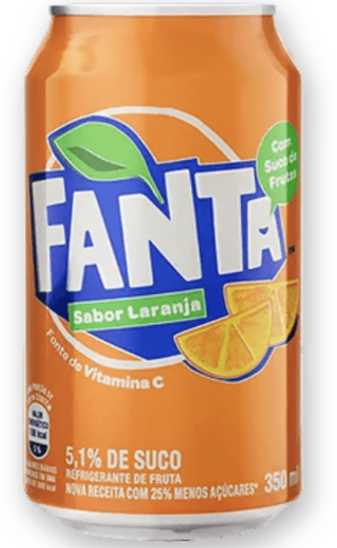 Refrigetante Fanta Laranja Lata 350ml