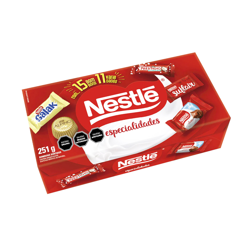 Caixa de Bombons Nestlé 251g