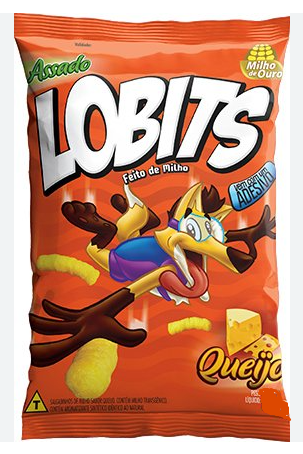 Salgadinho de Milho Sabor Queijo Lobits 40g