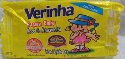Paçoca Rolha Verinha 16g
