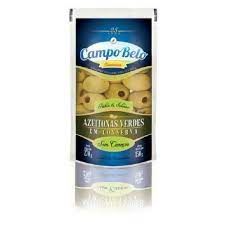 Azeitona Verde Com Caroço Campo Belo 180g