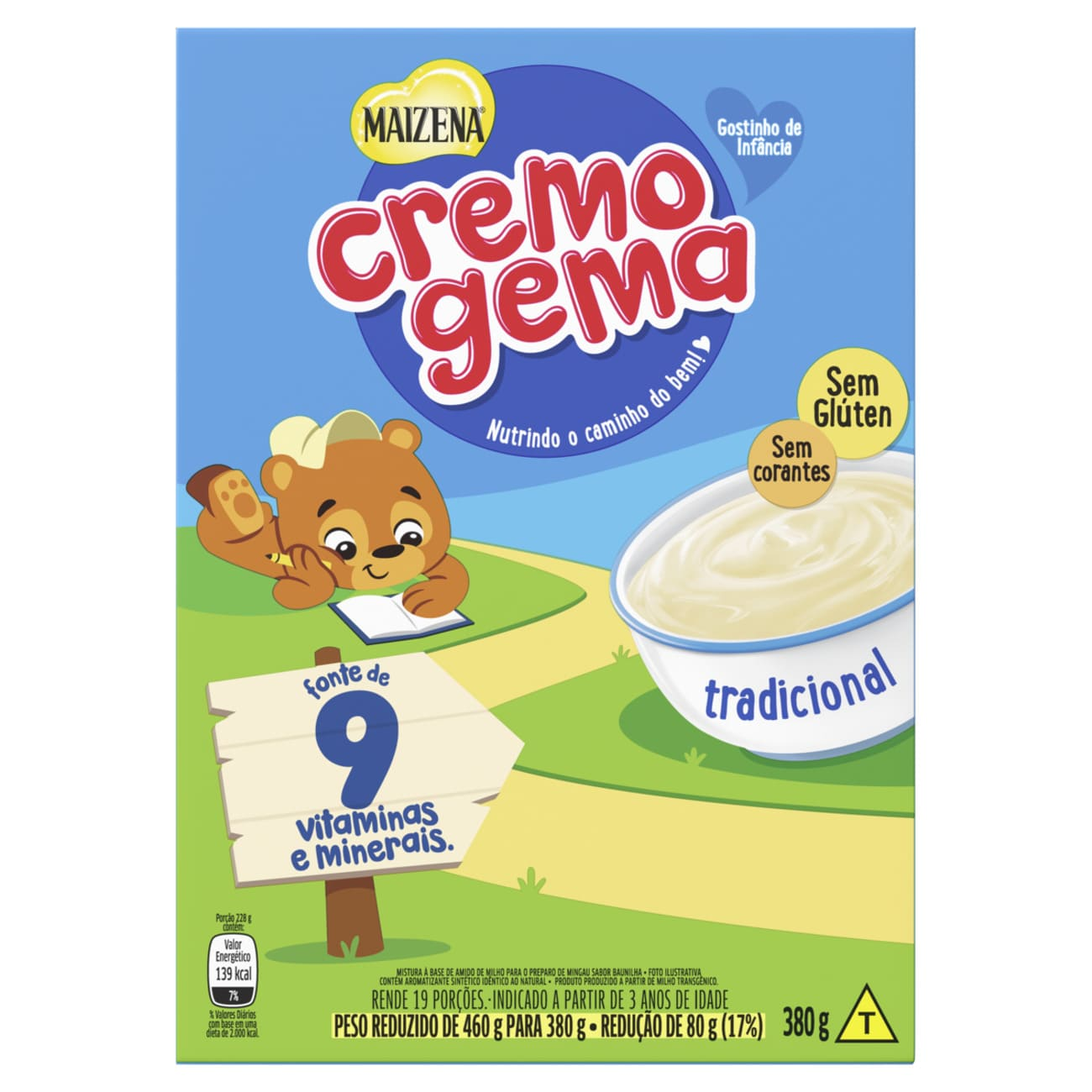 Mistura Tradicional Maizena Cremogema 380g