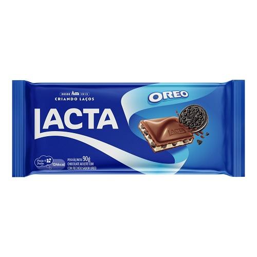 Barra de Chocolate Oreo Lacta 90g
