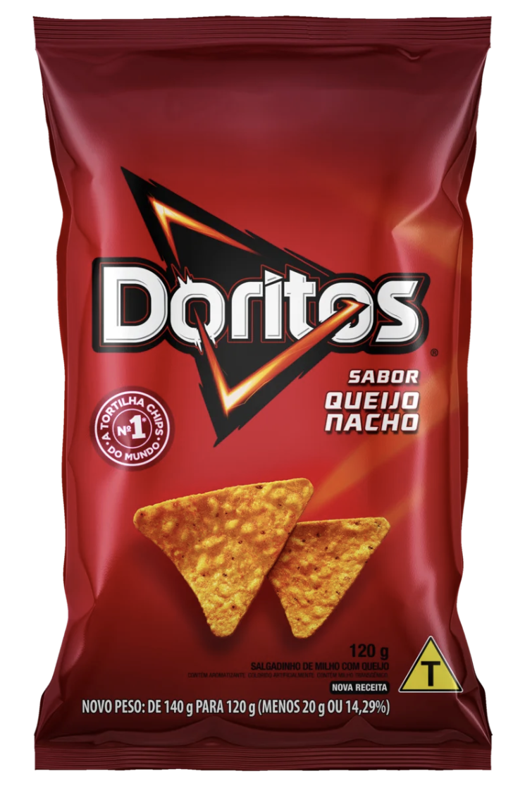 Salgadinho de Milho Doritos Queijo Nachos 120g