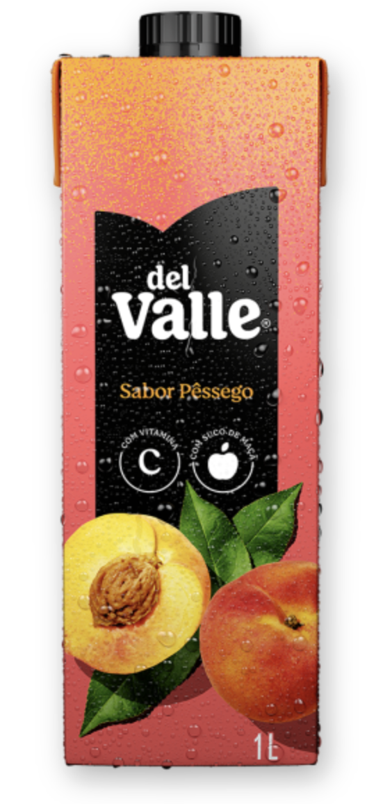 Suco Del valle Néctar Pêssego 1l