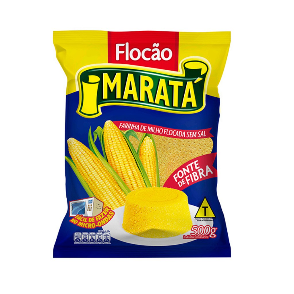 Farinha de Milho Flocada Cuzcuz Maratá 500g