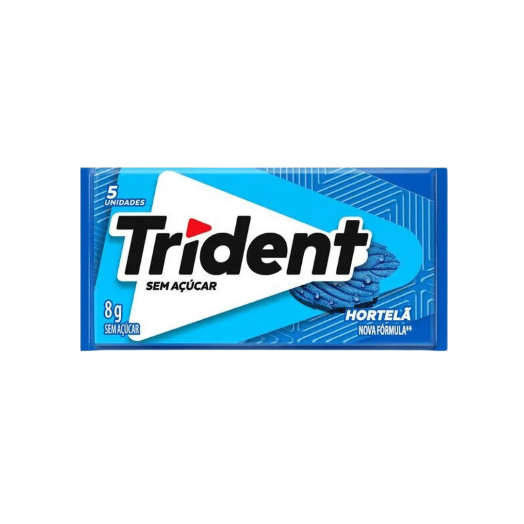 Goma de Mascar Sabor Hortelã Trident 8g