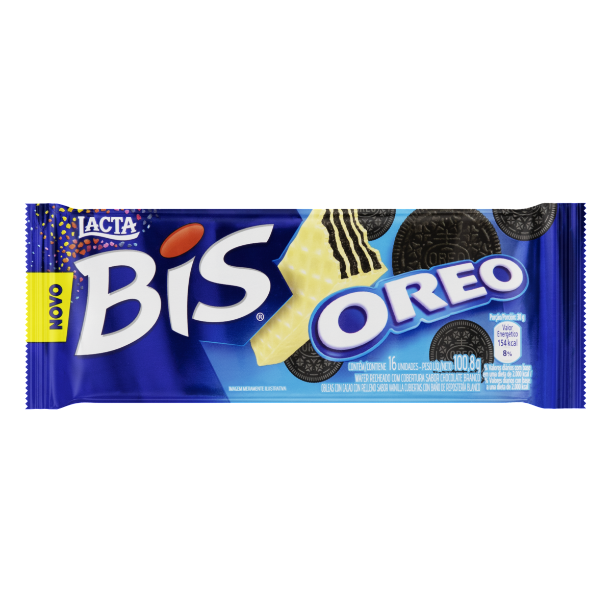 Caixa de Chocolate Oreo Bis 100,8g