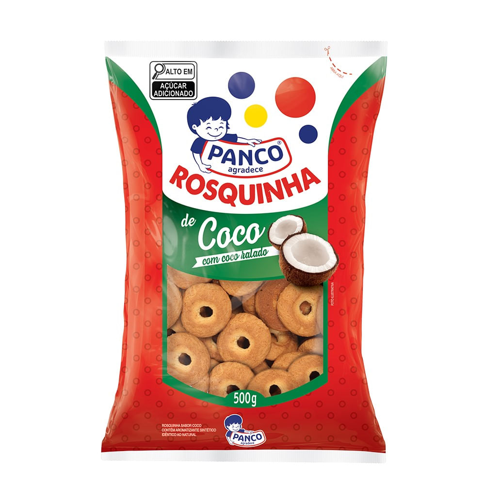 Bisocito Rosquinha de coco Panco 500g