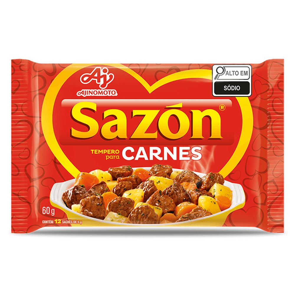 Tempero em Pó para Carnes Sazón 60g