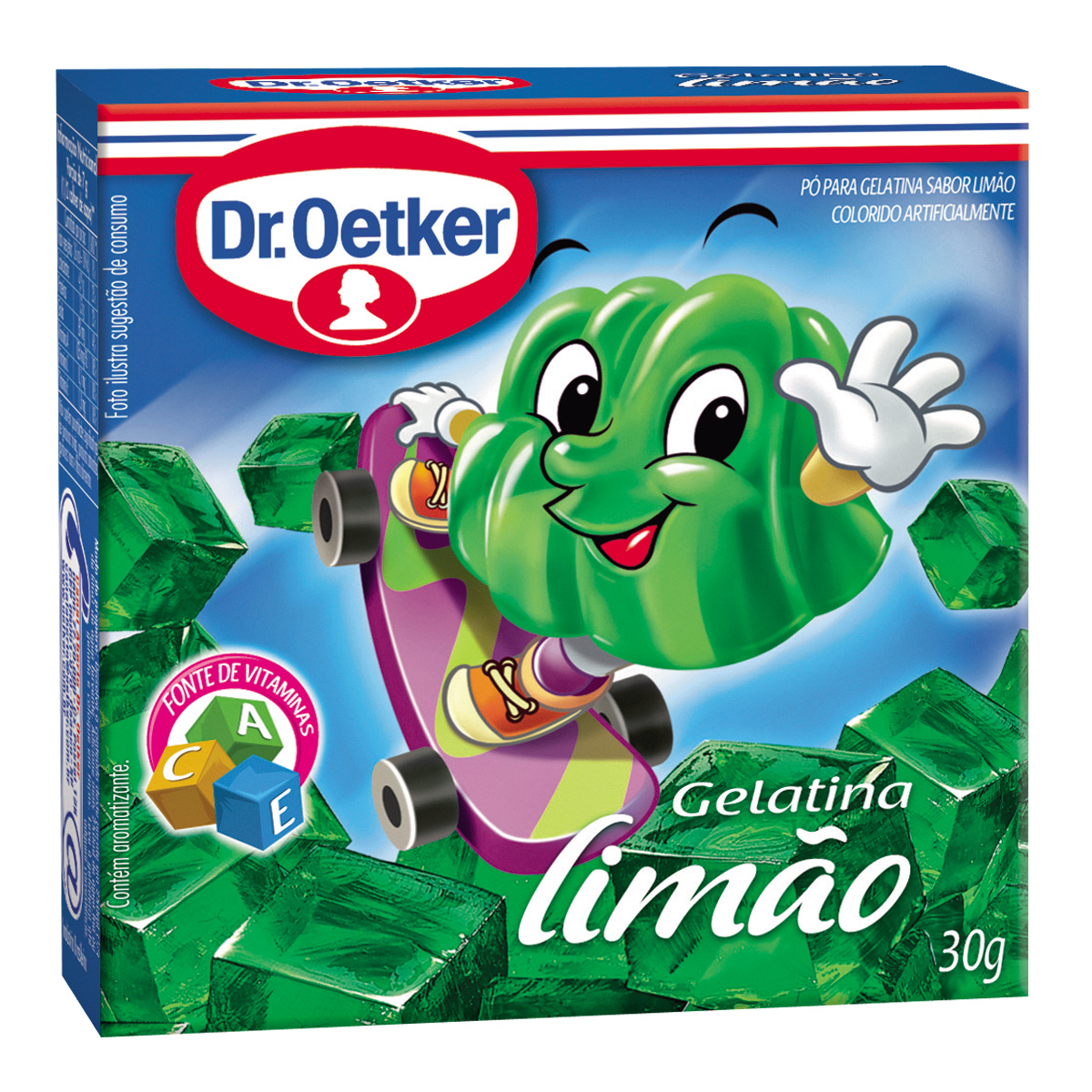 Gelatina em Pó Limão Dr Oetker 20g