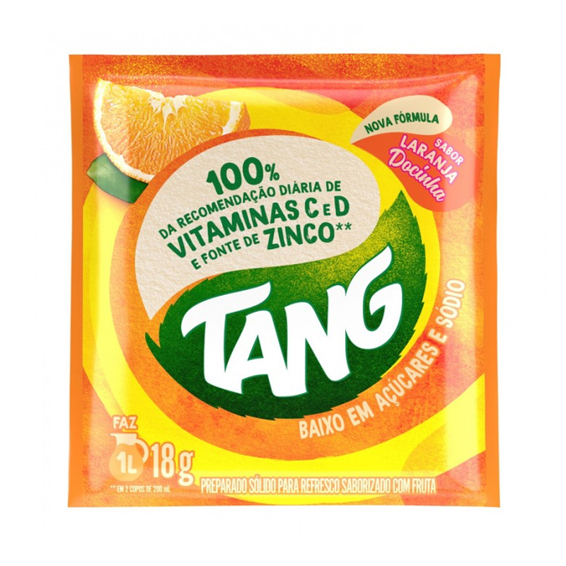 Refresco em Pó Tang Laranja 18g