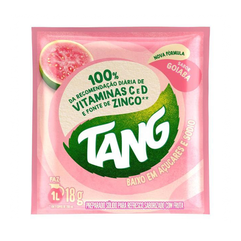 Refresco em Pó Tang Goiaba 18g