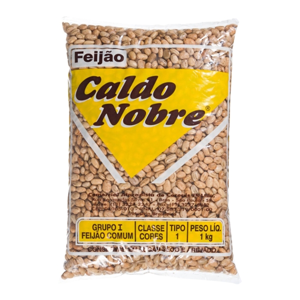 Feijão Carioca Tipo 1 Caldo Nobre 1kg