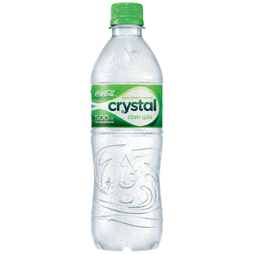 Água Mineral Natural Sem Gás Crystal 500ml