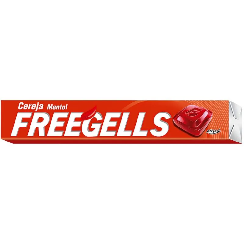 Bala Cereja Freegells 27,9g