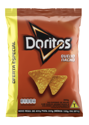Salgadinho de Milho Doritos Queijo Nachos 300g