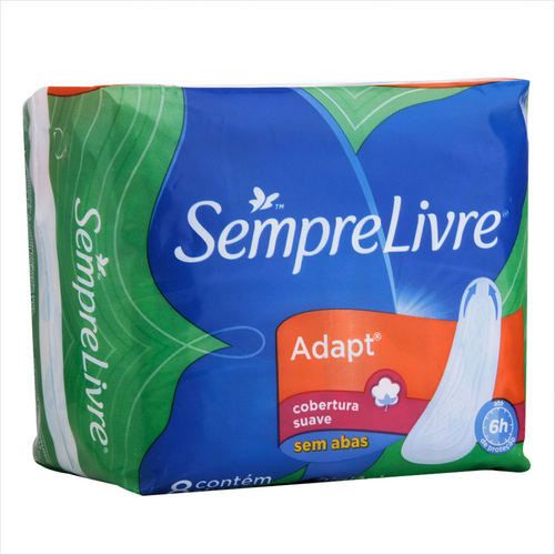 Absorvente Adapt sem Abas Sempre Livre