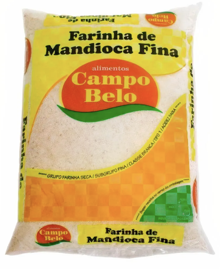 Farinha de Mandioca Fina Campo Belo 500g