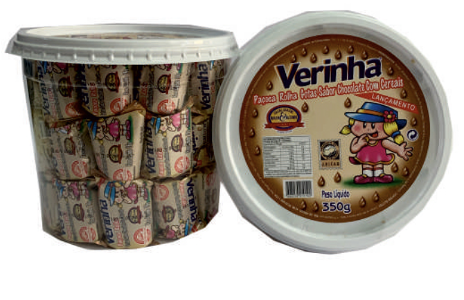 Paçoca Rolha Cereais Verinha 16g