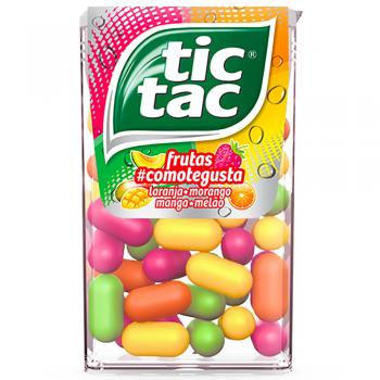 Pastilhas Sabor Mix de Frutas Tic Tac 14,5g