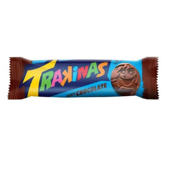 Biscoito Recheado de Chocolate Trakinas 126g