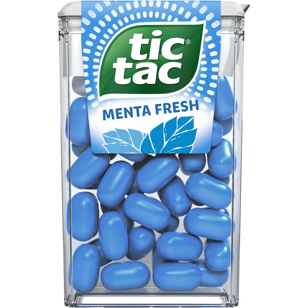 Pastilhas Sabor Menta Fresh Tic Tac 14,5g