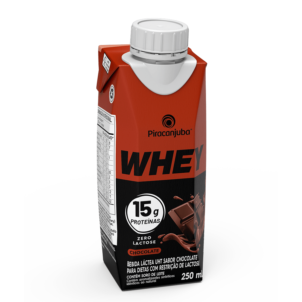 Bebida Láctea Sabor Chocolate Pro Force Piracanjuba 250ml