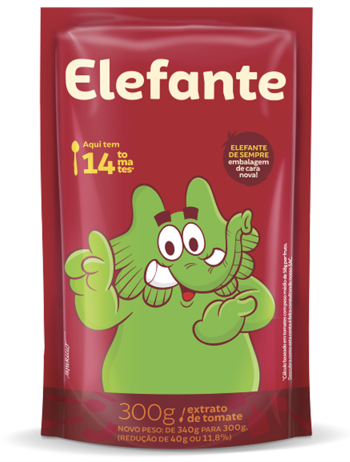 Extrato de Tomate Elefante 300g