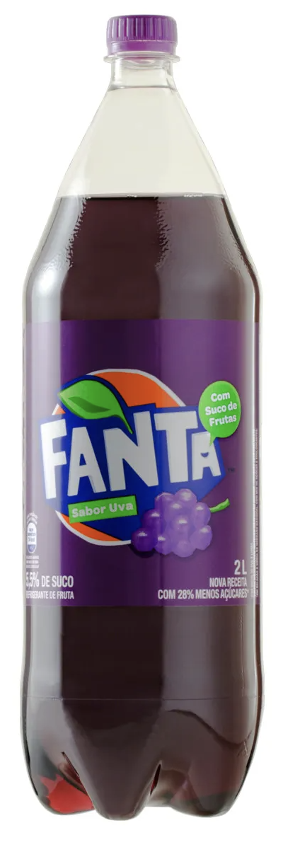 Refrigerante Fanta Uva Garrafa 2l