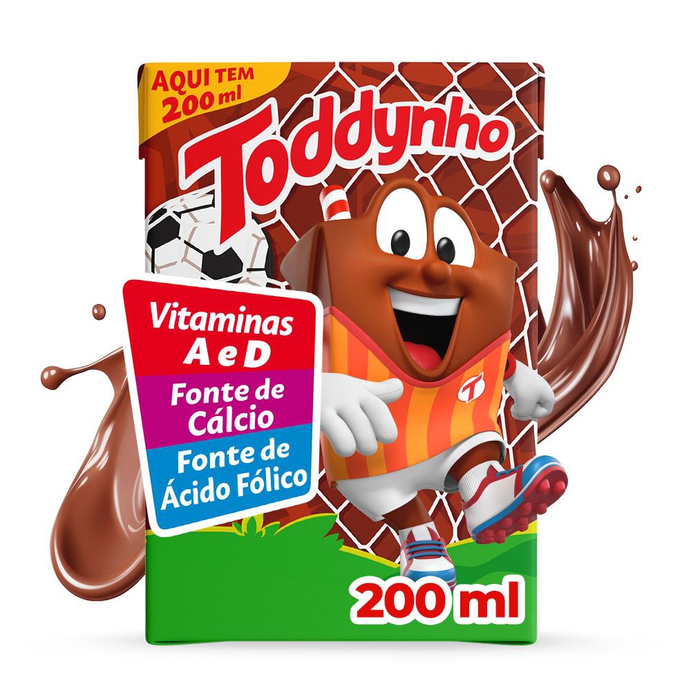 Bebida Láctea Sabor Chocolate Toddynho 200ml