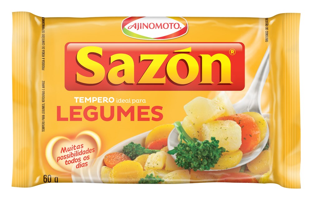 Tempero em Pó para Legumes Sazón 60g