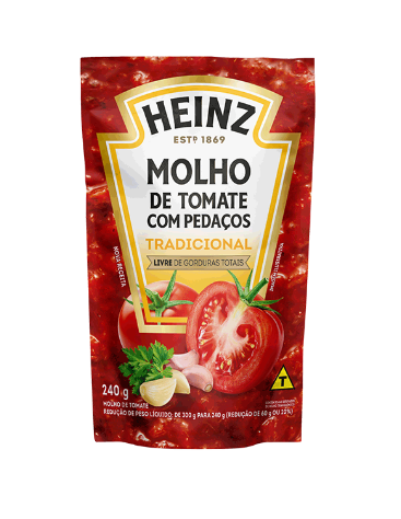Molho de Tomate Tradicional Heinz 240g