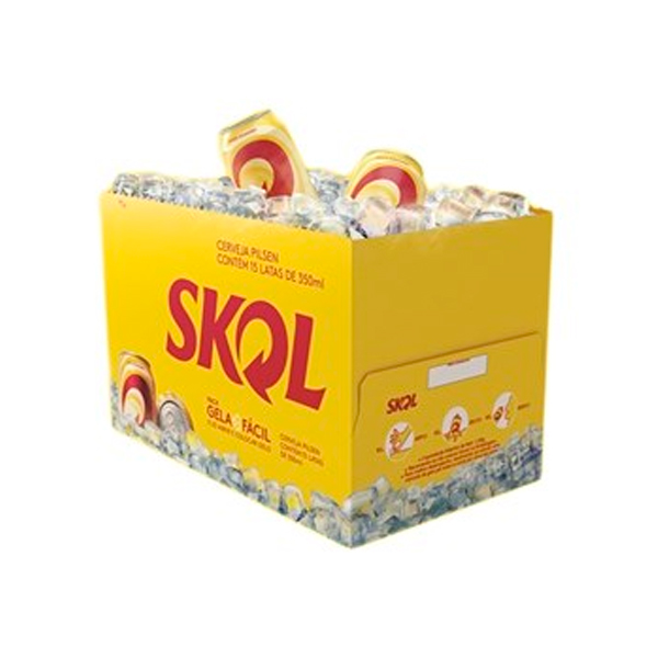 Cerveja Skol Lata 350ml